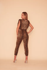 BRANDY JUMPSUIT - LEOPARD