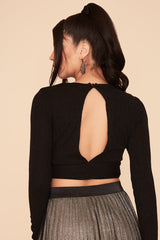 Bardot Top - Black