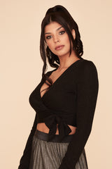Bardot Top - Black