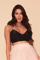 SOULMATE BRALETTE TOP - BLACK