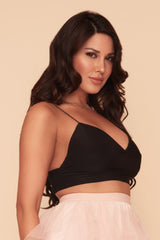 SOULMATE BRALETTE TOP - BLACK
