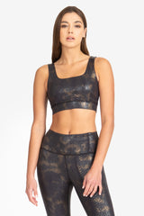 Vine Top - Black/Gold