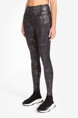 Vine Legging - Black/Gold