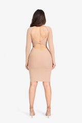 JAGGER DRESS - LATTE