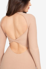 JAGGER DRESS - LATTE