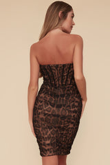 Harlow Dress - Leopard