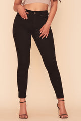 HUG ME SKINNY JEAN - BLACK WASH