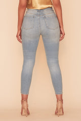 JUST THE WAY SKINNY JEAN - LIGHT WASH