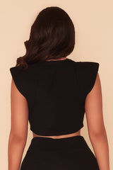 LEAVING THEM STUNNED TOP - BLACK