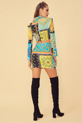 MIAMI SUNSET MATCHING SKIRT SET - MULTICOLOR