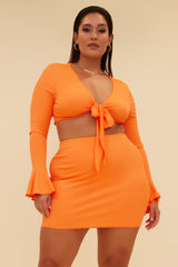 SUGAR & SPICE MATCHING SET - ORANGE