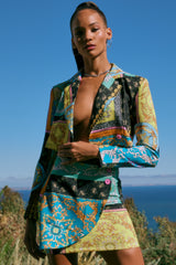 MIAMI SUNSET MATCHING SKIRT SET - MULTICOLOR