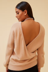 Selfie Sweater - Khaki