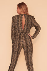 VENOM JUMPSUIT - OLIVE/BLACK