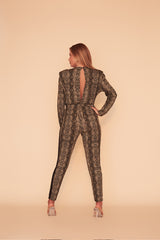 VENOM JUMPSUIT - OLIVE/BLACK