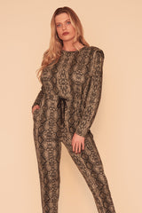 VENOM JUMPSUIT - OLIVE/BLACK