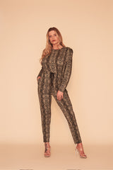 VENOM JUMPSUIT - OLIVE/BLACK