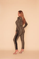 VENOM JUMPSUIT - OLIVE/BLACK