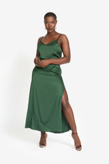 Lara Dress - Emerald