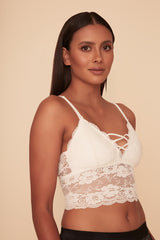 TERI BRALETTE- WHITE