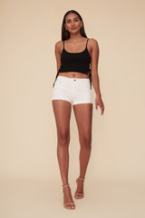 DON'T WAIT UP SHORT - WHITE