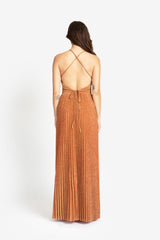 Marilyn Dress - Rust